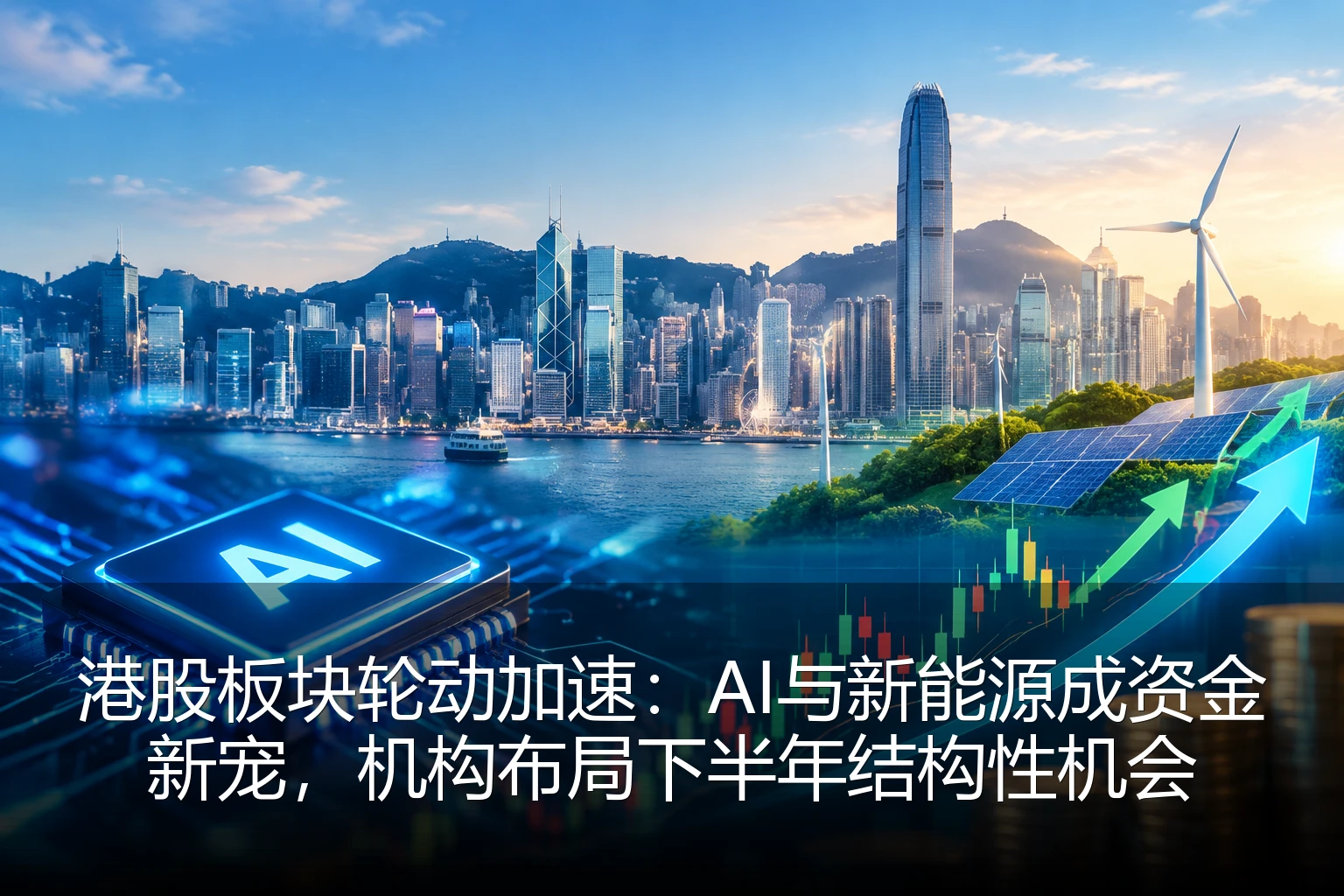 港股板块轮动加速：AI与新能源成资金新宠，机构布局下半年结构性机会