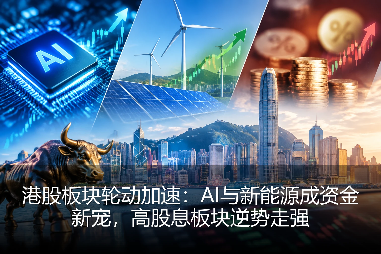 港股板块轮动加速：AI与新能源成资金新宠，高股息板块逆势走强